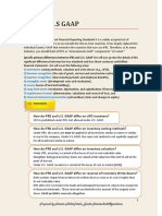 IFRS Vs U.S GAAP