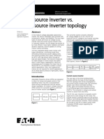 Current Source Inverter (CSI) vs. Voltage source inverter (VSI) topology