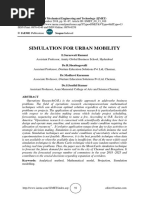 Simulation for Urban Mobility.pdf