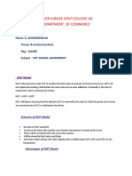 GST Digital Assignment Summary