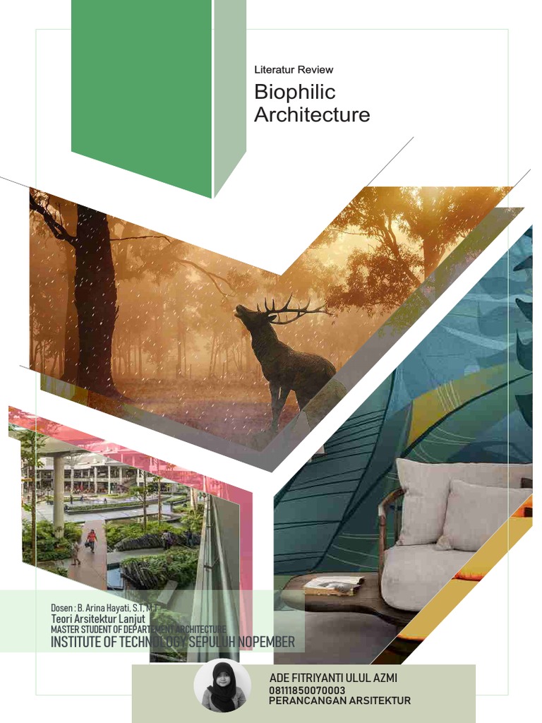 Kajian Pustaka Arsitektur Biophilic | PDF | Seni | Sains & Matematika