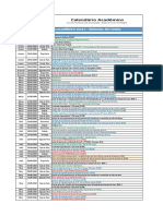 Calendário Acadêmico 19.1 - Regional Rio Unesa