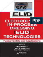Electrolytic In-Process Dressing (ELID) Technologies