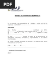Modelo Certificado de Trabajo