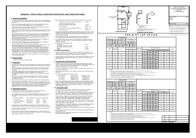 Structural Notes Structural Steel Geotechnical Engineering