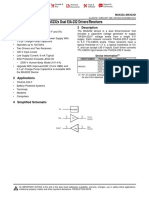 MAX232x Dual EIA-232 Drivers/Receivers: 1 Features 3 Description