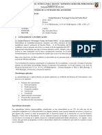 Informe de Actividades Del 1° Quimestre 17-18