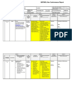 WI-1026872 QEF08e Non Conformance Report