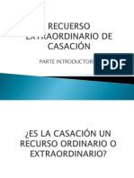 Antecedentes de Casación