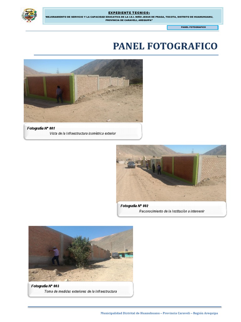 Panel Fotografico | PDF