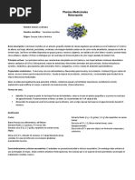 Plantas Medicinales Formato de Investigación