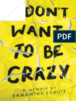 I Don't Want To Be Crazy Excerpt