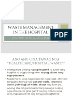 Waste Management in the Hospital