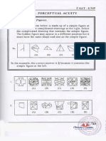 Test D Perceptual Acuity Questions