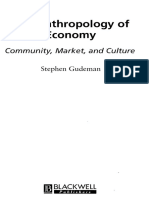 Gudeman, Stephen - The Anthropology of Economy. Community, Market, and Culture (2001)