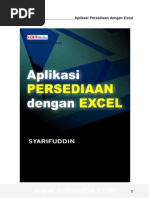 Ebook Software - Aplikasi Stok Persediaan Excel