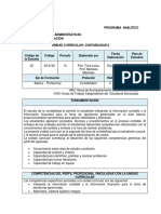 Contabilidad II: Estados Financieros, Período Contable y Control de Efectivo