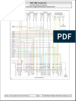 2007 GMC Acadia 3.6L Vin 7 Electric Diagrams 4of5