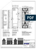 Foundation Plan Trussed Rafter Layout Floor Plan: D IA GO NAL