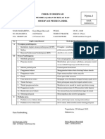 Format Observasi Pembelajaran Di Kelas Dan Observasi Peserta Didik