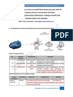 Pembahasan Soal Uji Kompentensi Keahlian (UKK) SMK TKJ Paket 2 Kurikulum 2013 - Tahun 2019