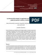 Dialnet LaIntervencionEstatalLaRegulacionEconomicaYElPoder 6172875 PDF