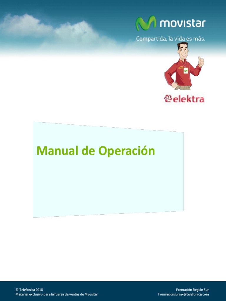 Manual Elektra PDF Business