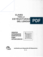 Claves para La Estructuracion Del Lenguaje PDF