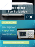 Oscilloscope Familiarization