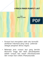 Penanganan PascaPanen Dan Produk Olahan Rumput Laut - Dewi S. Gadi PDF