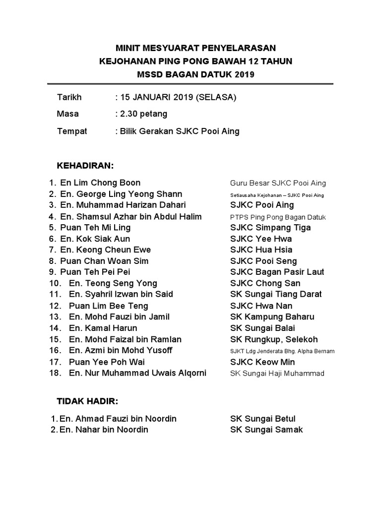 02 Minit Mesyuarat Penyelarasan MSSD Ping Pong 2019  PDF