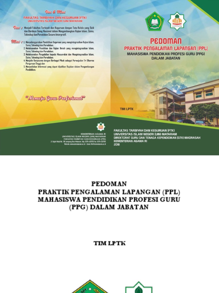Pedoman Ppl Ppg Uin Mataram Acc Pdf