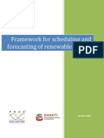Framework For Scheduling and Forecasting in India Final Published