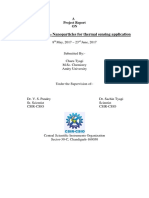 Synthesis of Batio Nanoparticles For Thermal Sensing Application