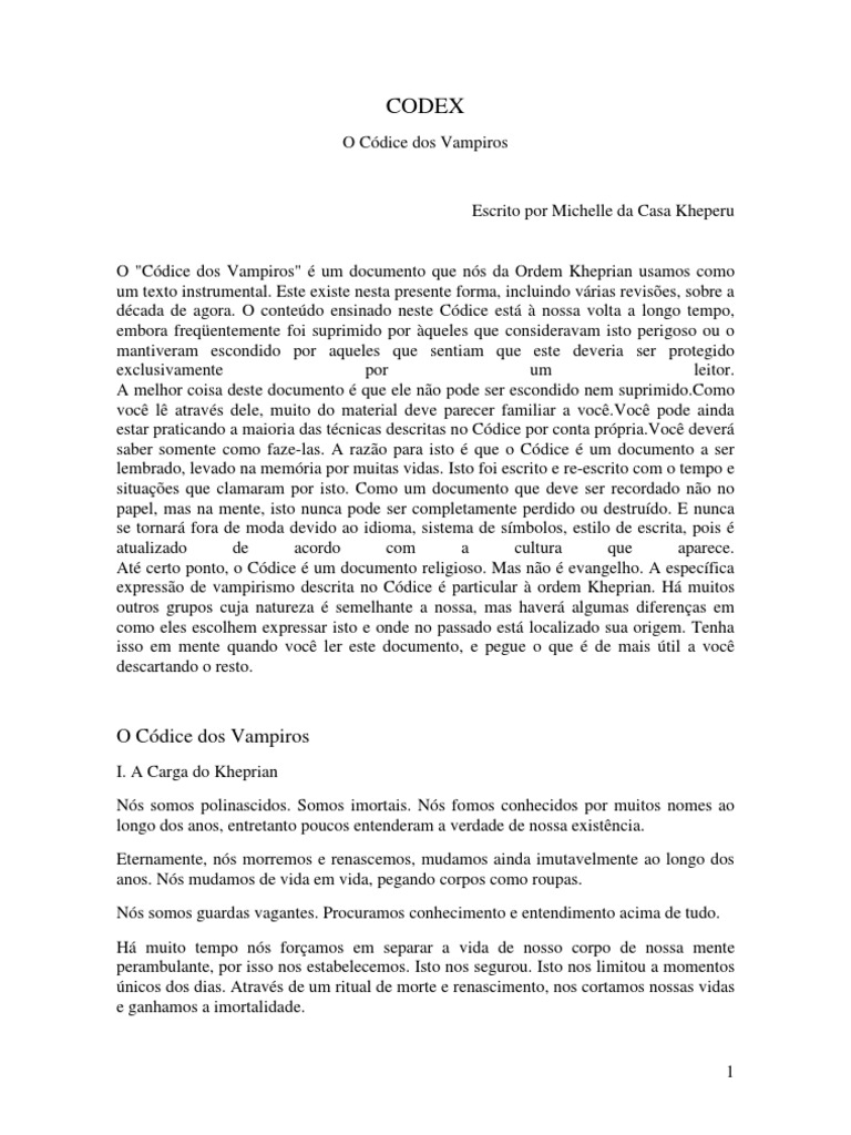 Codex | PDF