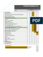 Schedule Perencanaan