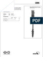 Application Deep Well Turbine Pumps: Product Introduction 2361.1x/01-10G3