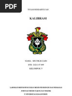 Download Tugas Pendahuluan KALIBRASI by Muchlis Rafga Zain Foustrix SN40023418 doc pdf