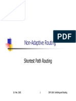 Non-Adaptive Routing
