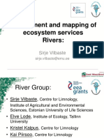 Assessment and Mapping Ecosistem Services