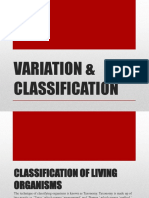 Variation Classification Evolution Combined