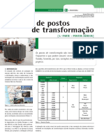Projecto de Postos de Transformação PDF