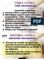História Geral PPT - Pré-Vestibular Dom Bosco - Revisao de História Antiga