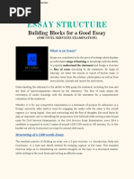 My Arsu Essay Booklet