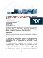  ¿A quién le pertenece la tesis doctoral que investiga el uso de la Web 2.0, lo hace usando la red y creando redes? Ruiz Casas, M. 