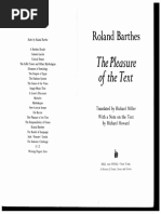 Roland Barthes-Image, Music, Text | PDF