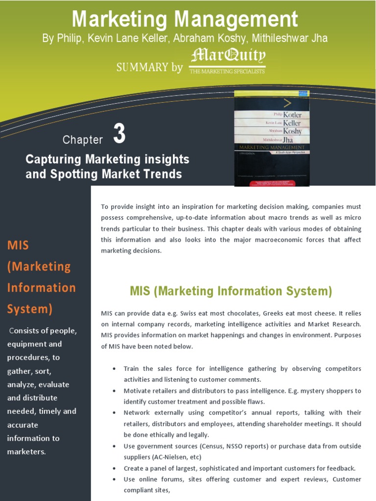 Marketing Insights and Trends Analysis | PDF