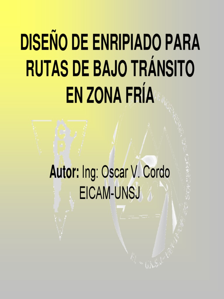 DISEÑO ENRIPIADO - Bajo-Transito PDF | PDF | Meteorología | Ciencias ...