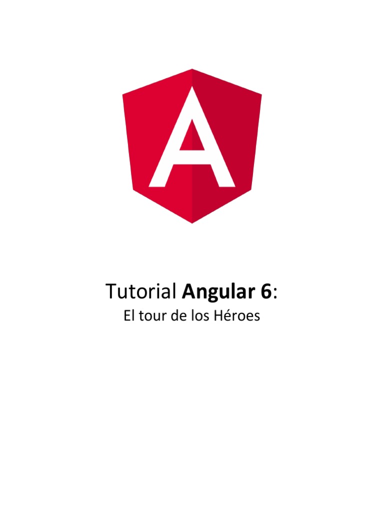 Tutorial Angular 6 PDF | PDF | Hojas de estilo en cascada | Interfaz de ...