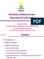 Kematian Maternal Neonatal DI Indonesia